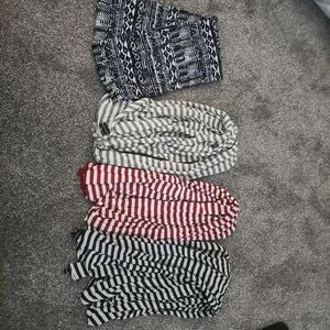 Lot Of 4 Scarves
